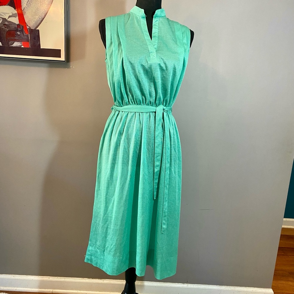 Green Sundress Vintage